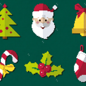 Christmas Embroidery Pattern Library-